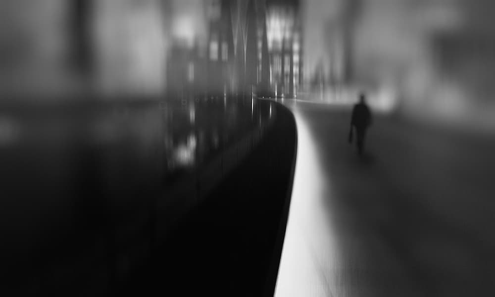 Light on a Solitary Path by Teruhiko Tsuchida — canvas wall art