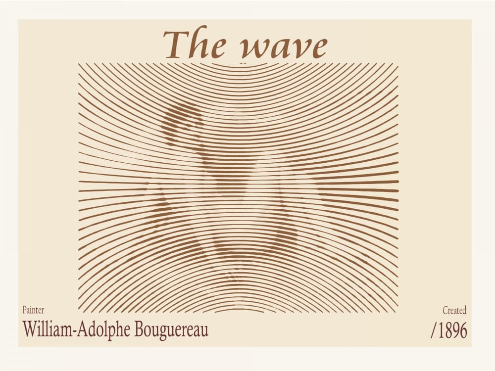 Sensual Wave Form by Doa Project — canvas wall art