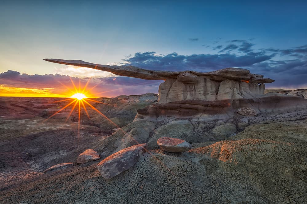 Desert Sunset Formation by Michael Zheng — canvas wall art