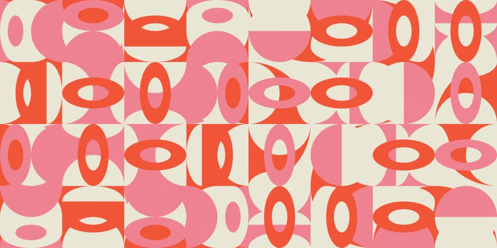 Playful Organic Shapes by Dina Dankers — canvas wall art