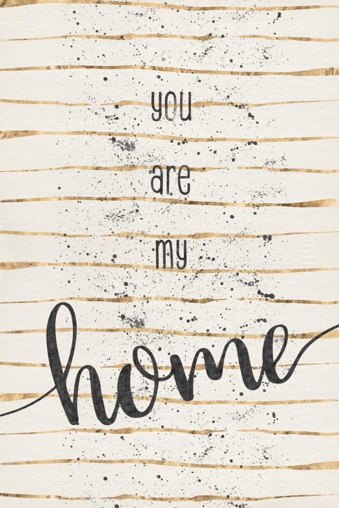 You Are My Home by Melanie Viola — canvas wall art