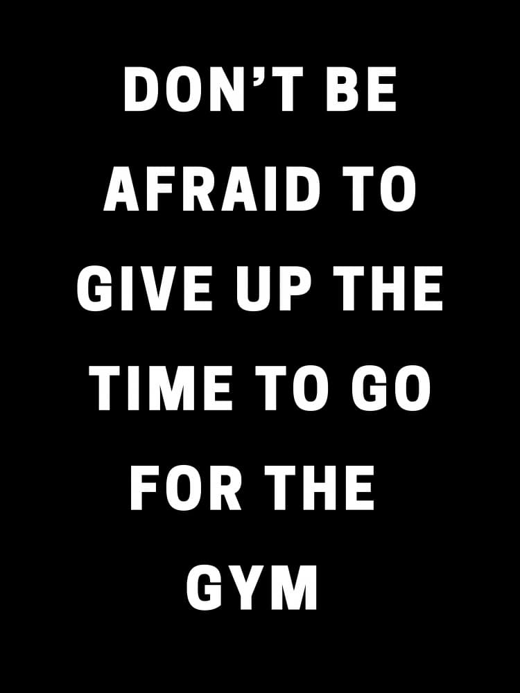 Motivational Gym Quote by Little Dean — canvas wall art