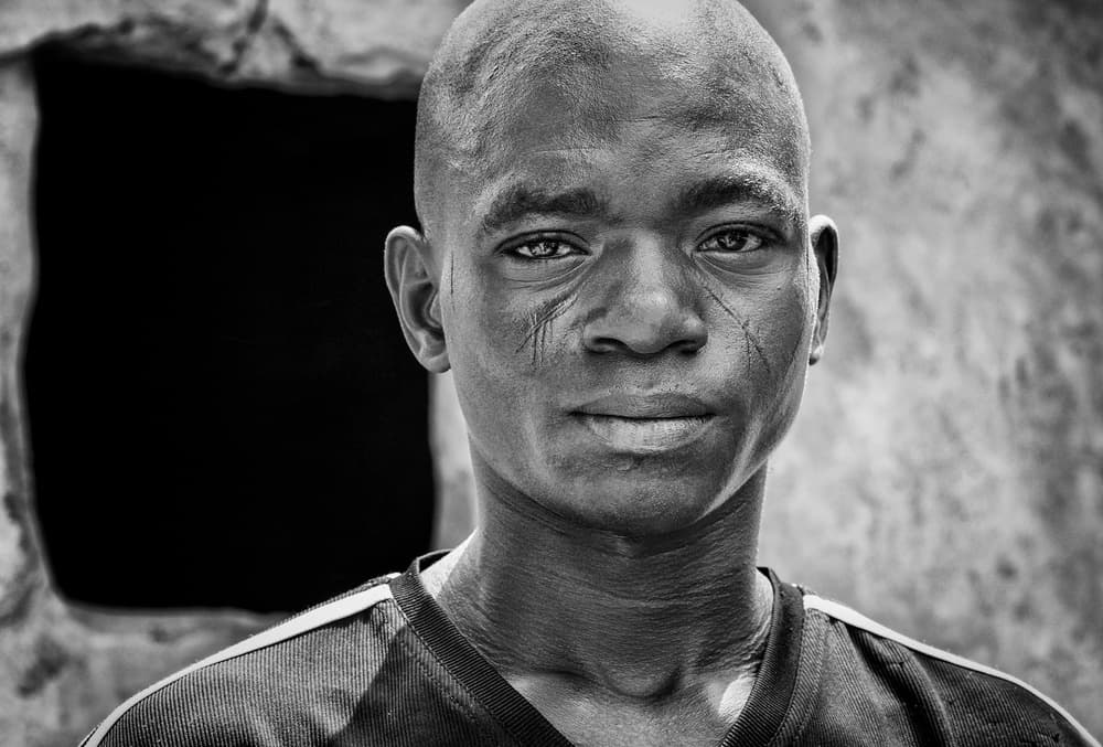 Intense African Portrait by Joxe Inazio Kuesta Garmendia — canvas wall art