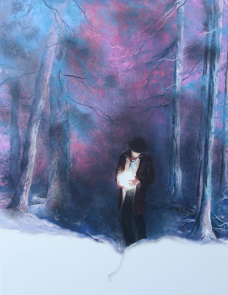 Winter Light Keeper by Rudolf Kosow — canvas wall art