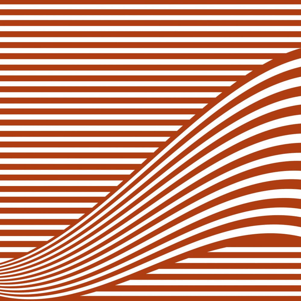Dynamic Wave Stripes by Carlos Perez Del Moro — canvas wall art