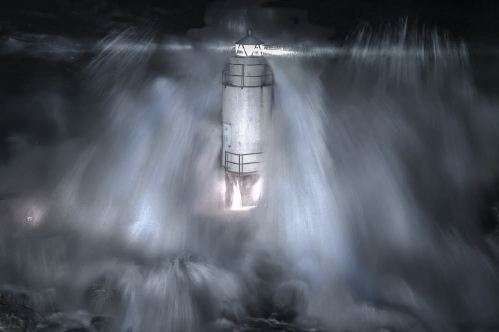 Beacon In The Storm by Alessandro Traverso — canvas wall art
