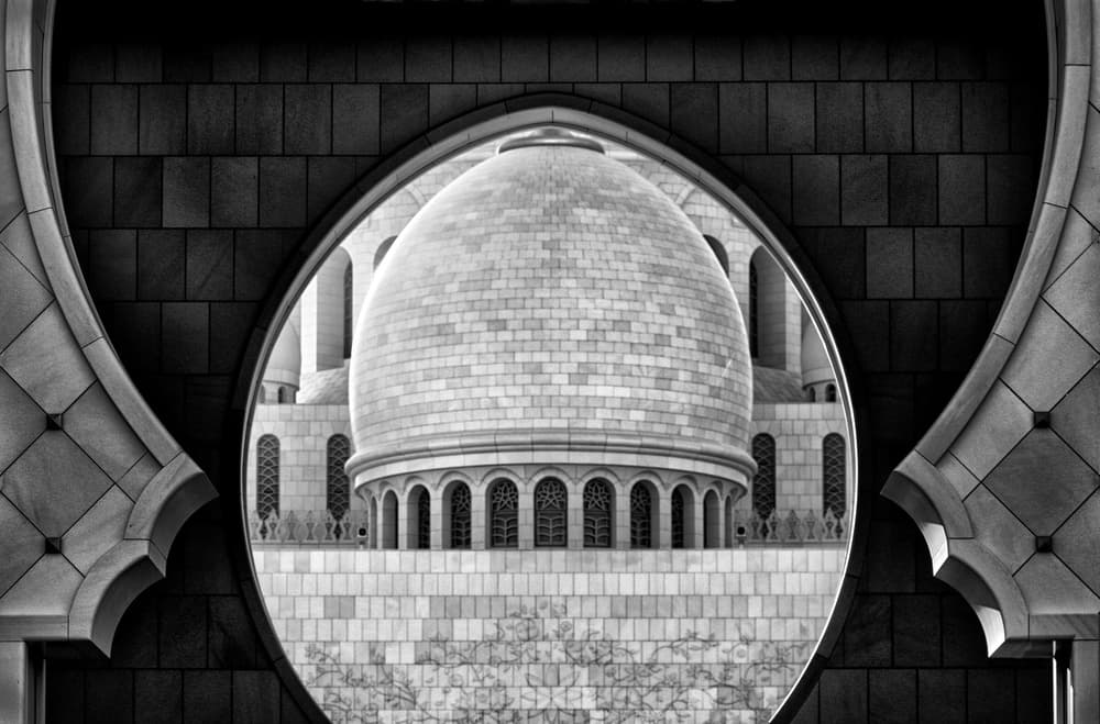 Islamic Dome Arch by Hans-Wolfgang Hawerkamp — canvas wall art