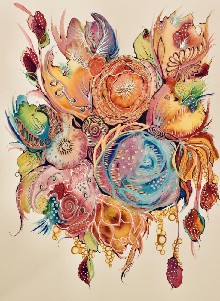 Whisper by Amy Tieman — canvas wall art