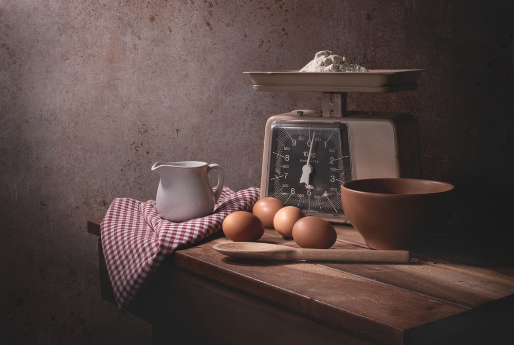 Rustic Baking Prep by Margareth Perfoncio — canvas wall art