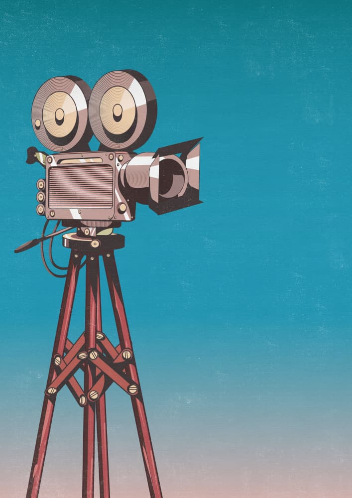 Classic Film Camera by Nicholas — canvas wall art