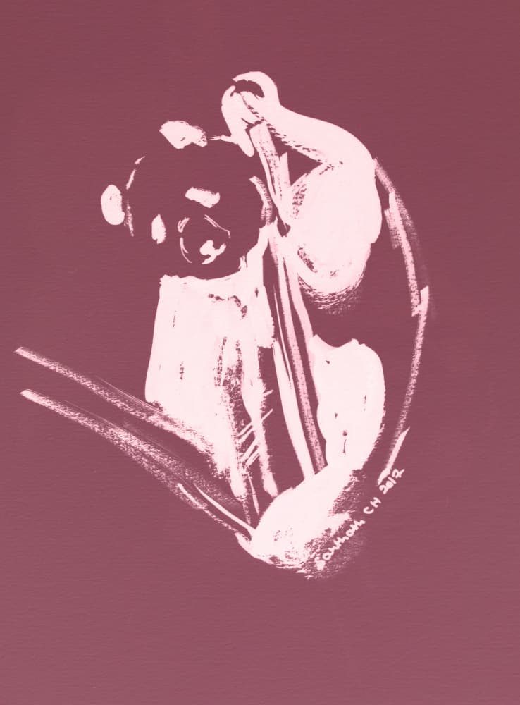 Panda 12 by Santhosh ch — canvas wall art
