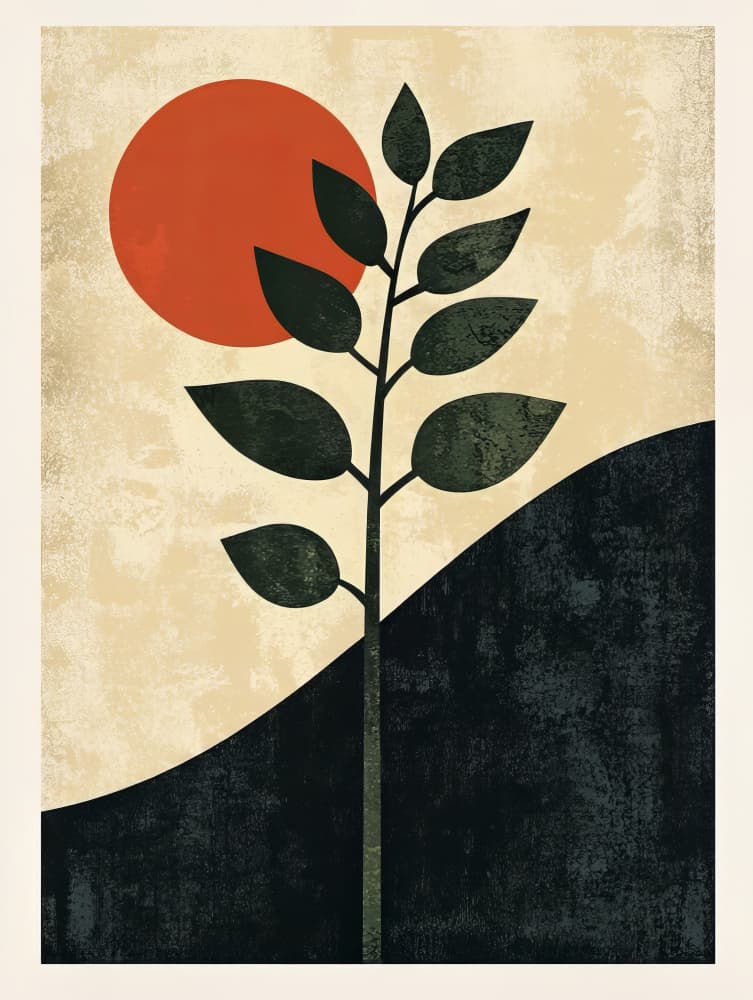 Bohemian Desert Sun by Bilge Paksoylu — canvas wall art