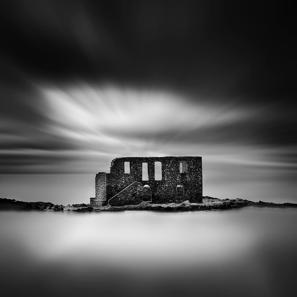 Ancient Island Ruins by George Digalakis — canvas wall art
