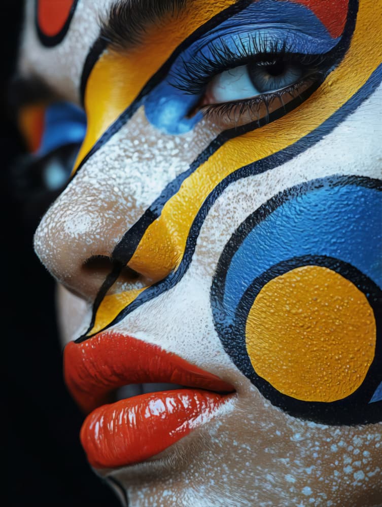 Pop Art Beauty by Bilge Paksoylu — canvas wall art