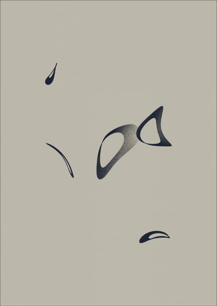Fluid Organic Shapes by AV11 — canvas wall art