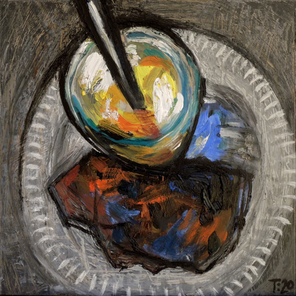 Colorful Dessert Still Life by Tore Bahnson — canvas wall art