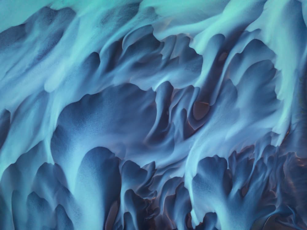 Glacial River Flow by Karol Nienartowicz — canvas wall art