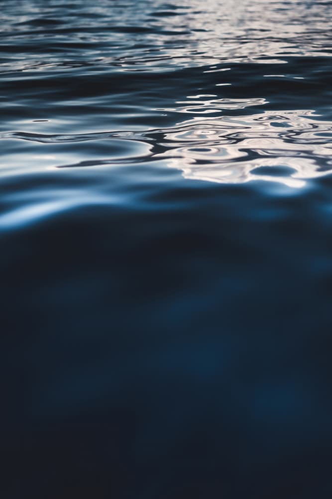 Deep Blue Ripples by Tim Mossholder — canvas wall art