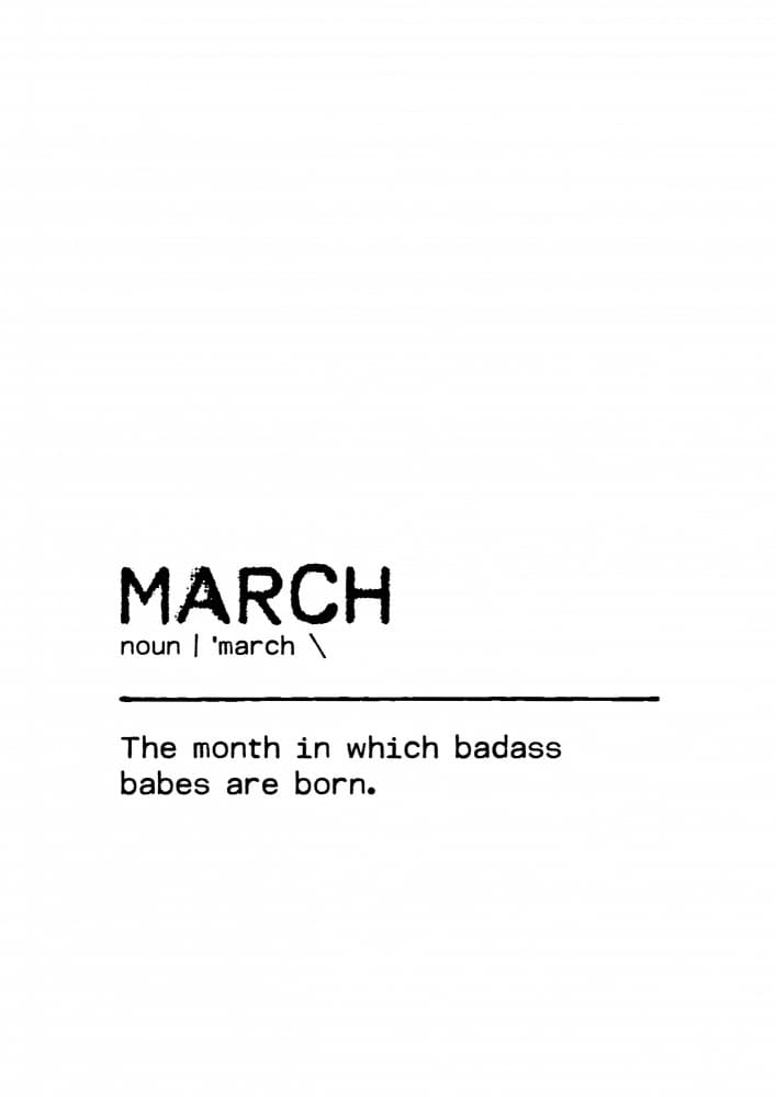 March Badass Babes by Orara Studio — canvas wall art