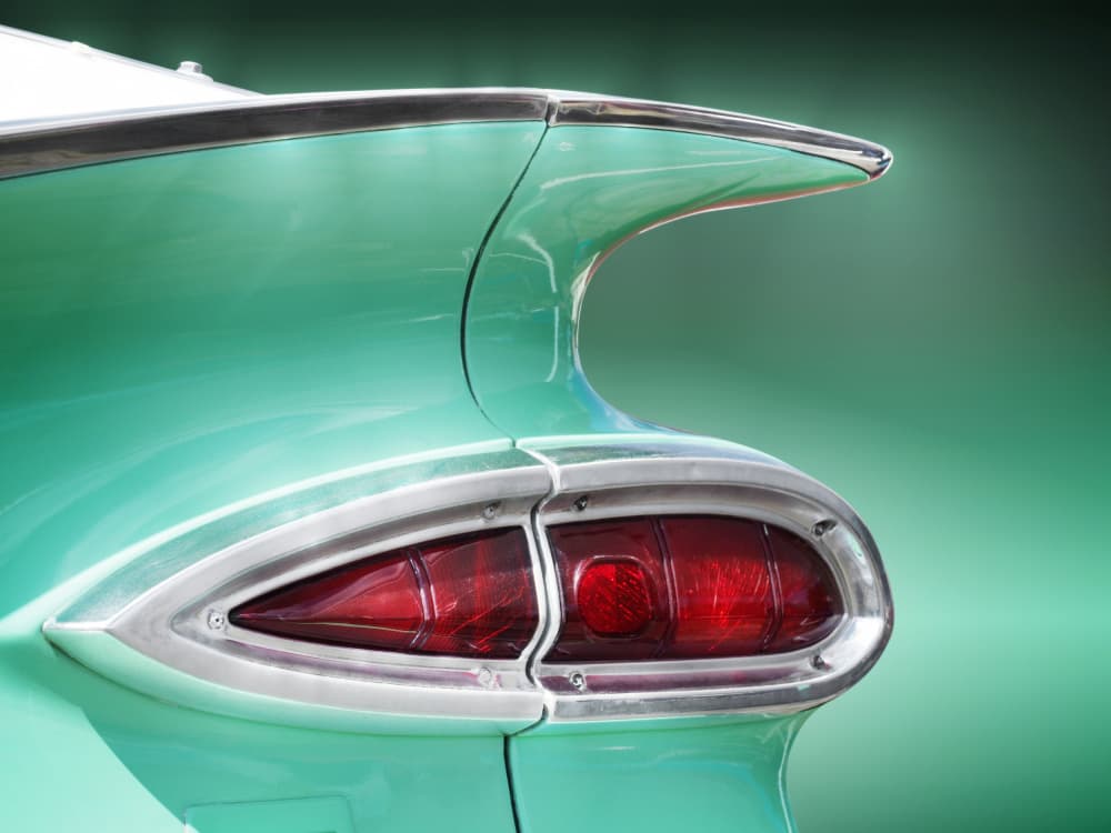 Classic Teal Tailfin by Beate Gube — canvas wall art
