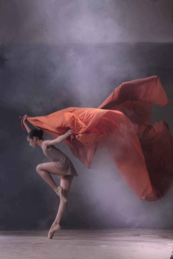Ethereal Ballet Dance by Agus Adriana — canvas wall art
