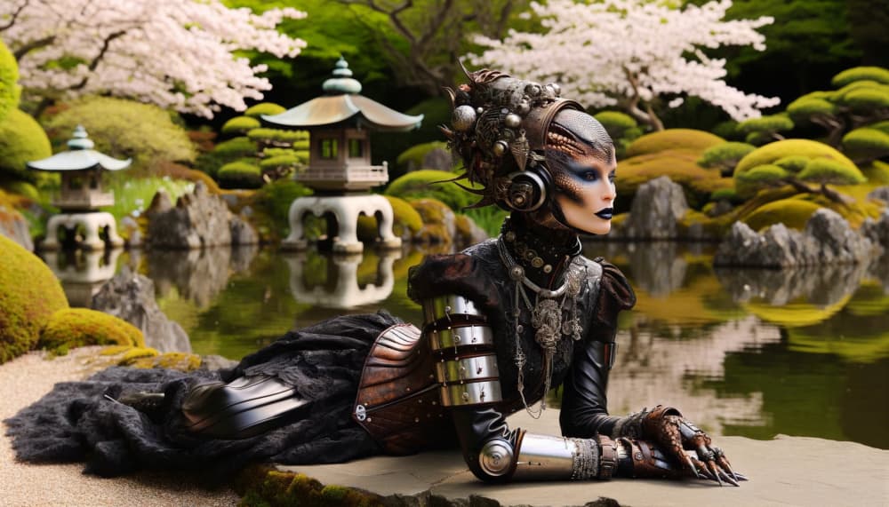 Alien Princess 26 by David Galan — canvas wall art