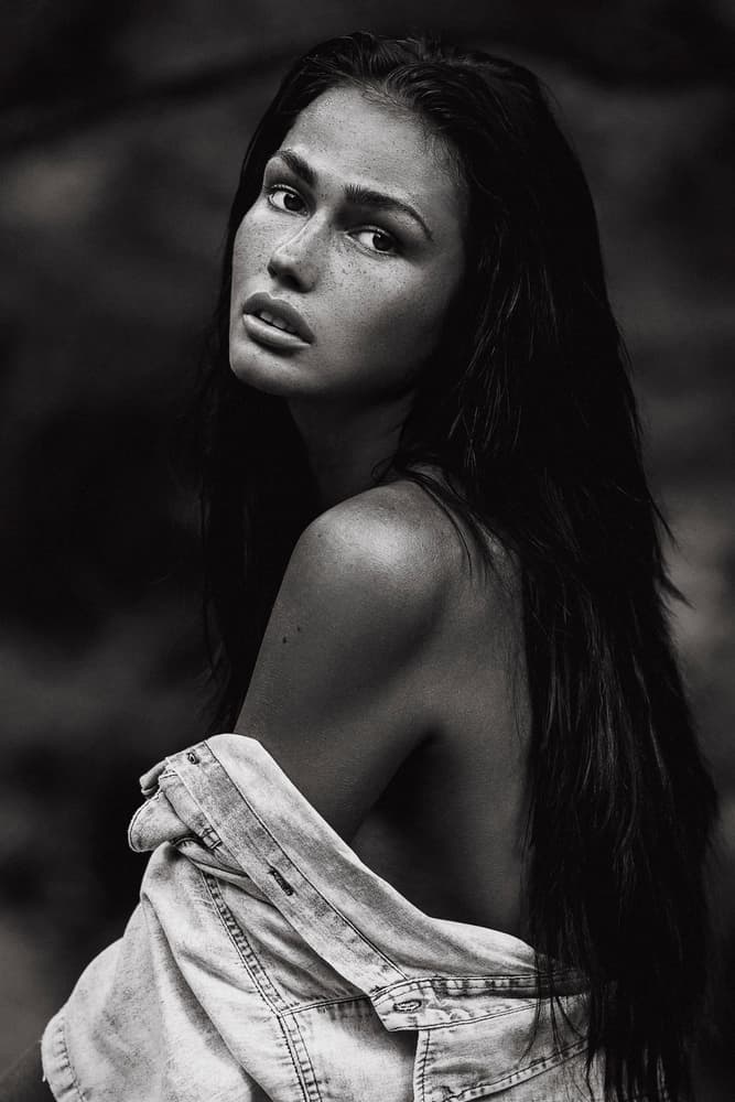 Woman's Soulful Gaze by Martin Krystynek MQEP — canvas wall art