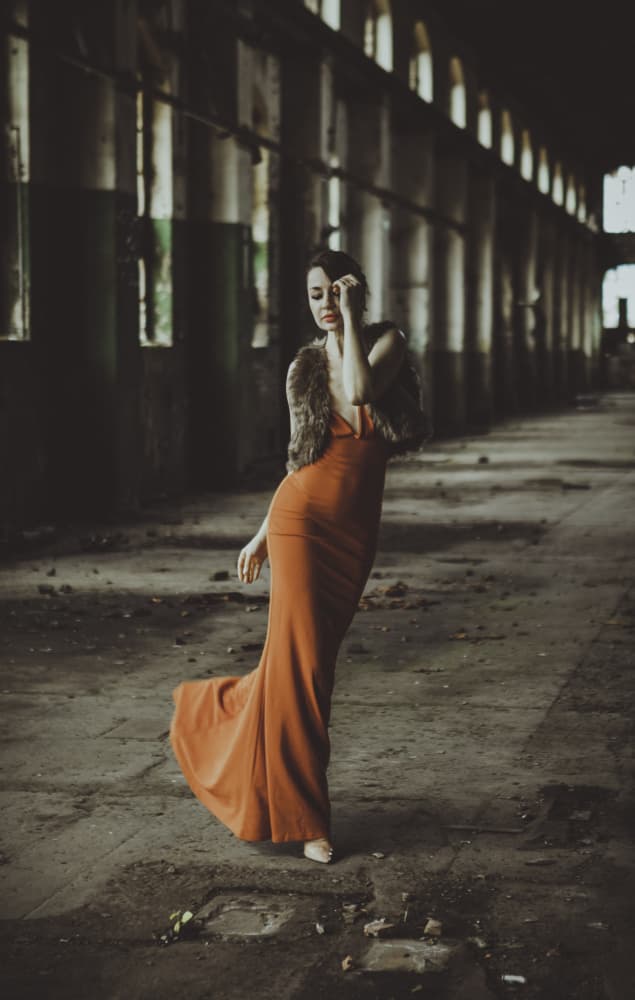 Glamour Amidst Decay by Georgios Bero — canvas wall art