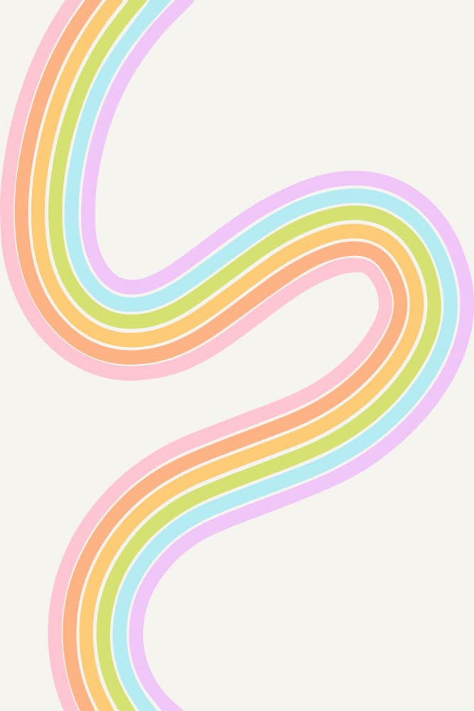 Pastelrainbowno04 by Treechild — canvas wall art