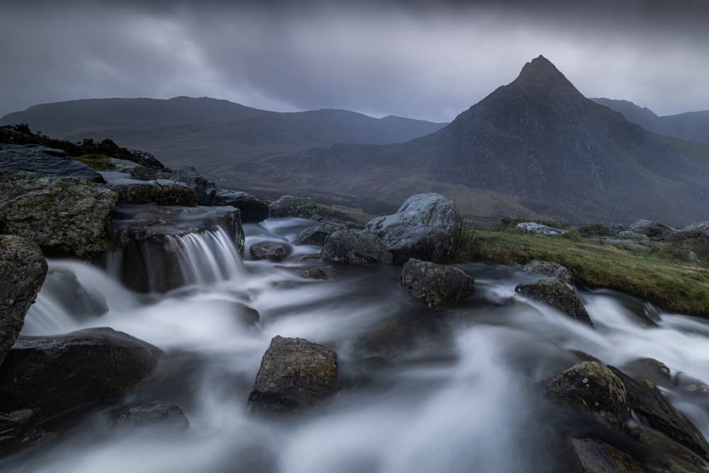 Misty Mountain Stream by Kutub Uddin — canvas wall art