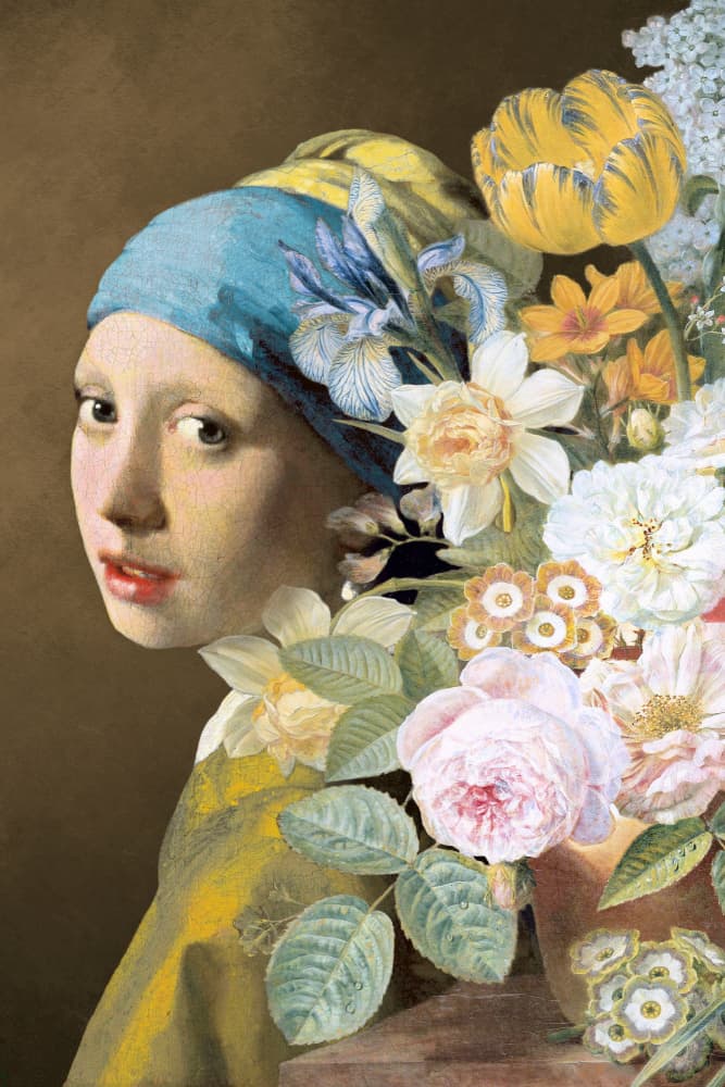 Blooming Beauty by Marja van den Hurk — canvas wall art