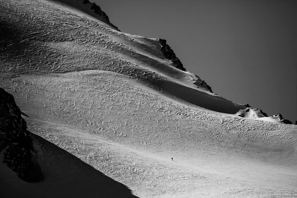 Alpine Skier Solitude by Peter Svoboda MQEP — canvas wall art