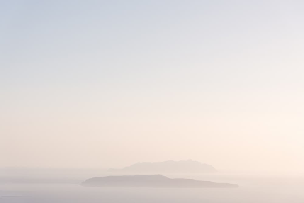 Serene Island Haze by Photolovers — canvas wall art