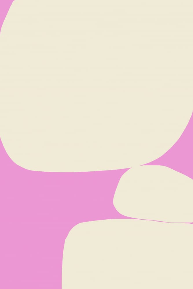 Soft Abstract Curves by Treechild — canvas wall art