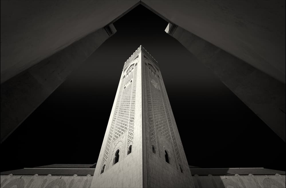 Framed Minaret by Hans-Wolfgang Hawerkamp — canvas wall art