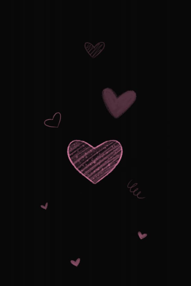 Sweet Pink Hearts by Xuan Thai — canvas wall art