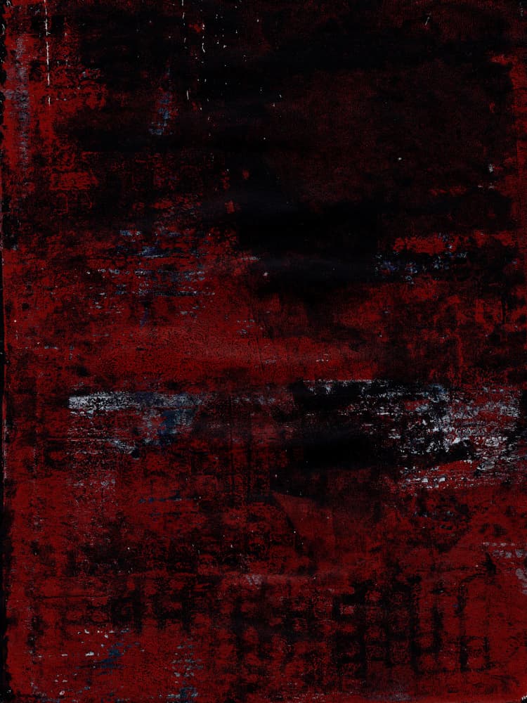Moody Red Abstract Texture by Dina Dankers — canvas wall art