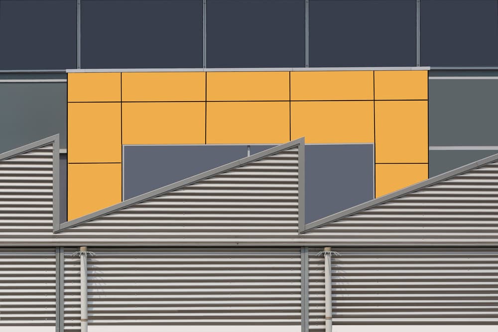 Modern Urban Geometry by Jan Niezen — canvas wall art