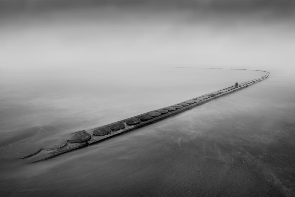 Pier Into Mist by Thomas de Franzoni — canvas wall art