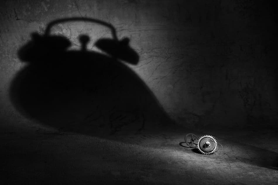 Shadow of Time by Victoria Glinka — canvas wall art