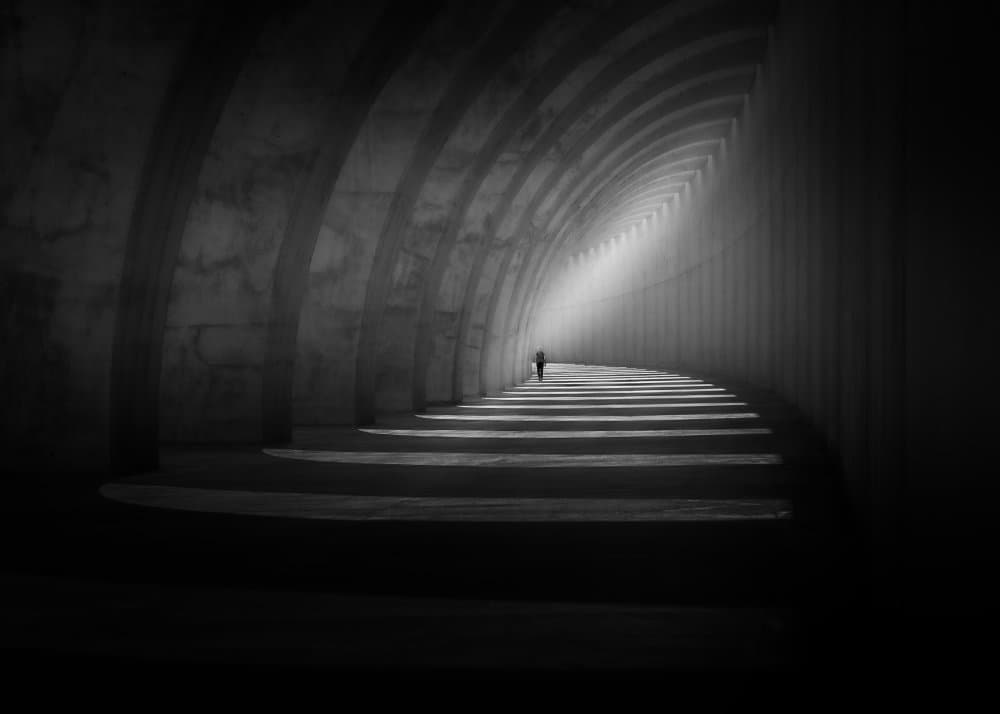 Path to the Light by Andy Dauer — canvas wall art