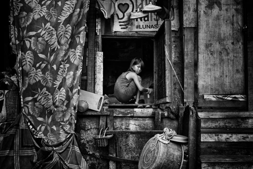 Young Girl's Humble Doorway by Shinji Isobe — canvas wall art