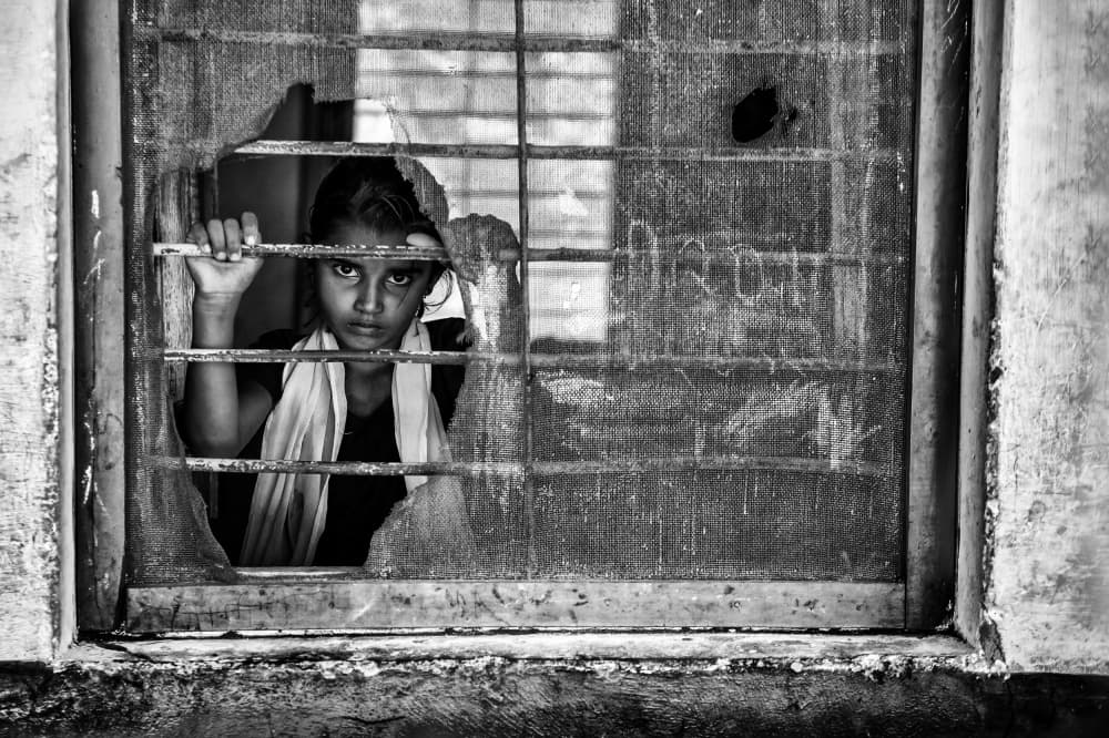 At school by Mohammed Alnaser — canvas wall art