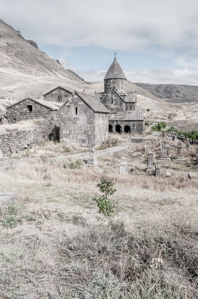 Ancient Stone Monastery by Photolovers — canvas wall art