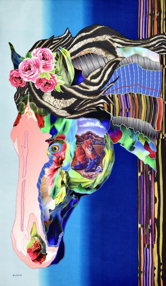 Colorful Equine Dream by Kostyantin Malginov — canvas wall art