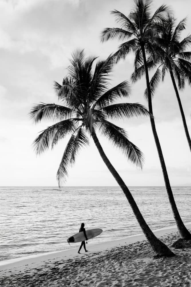 Surfer Walk by Kathrin Pienaar — canvas wall art