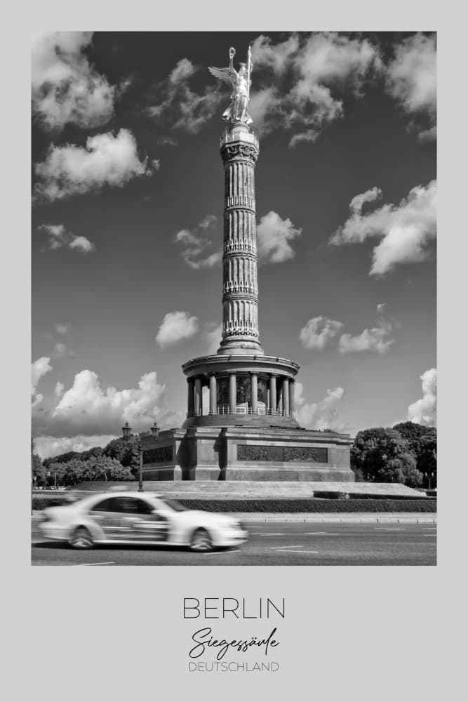 Berlin Victory Column by Melanie Viola — canvas wall art