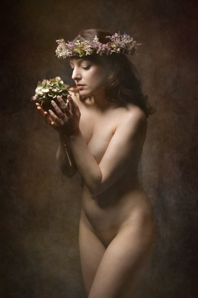 the Flower by Christian Kurz — canvas wall art