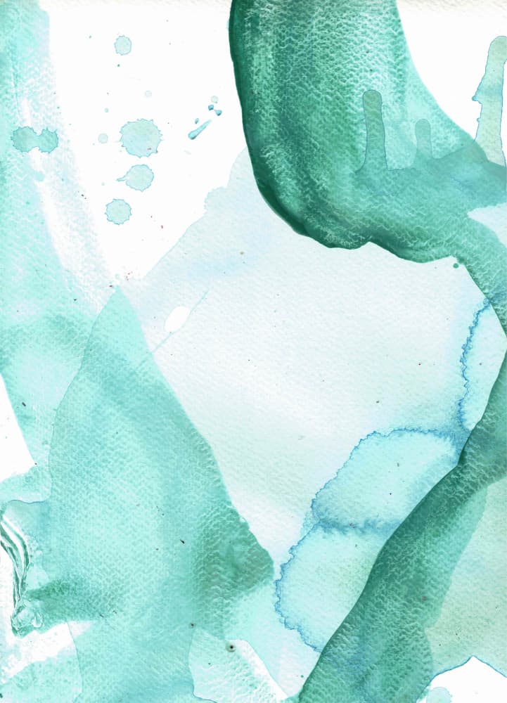 Fluid Aqua Abstract by Deb Chaney — canvas wall art