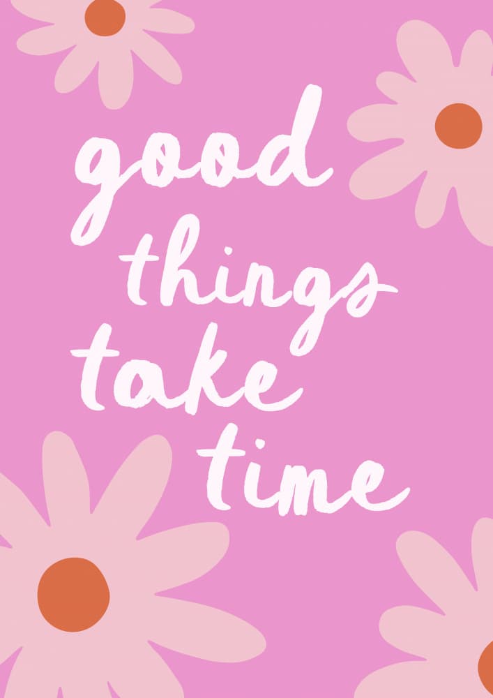 Goodthingstaketime by Treechild — canvas wall art